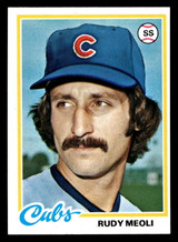 1978 Topps #489 Rudy Meoli Near Mint  ID: 520629