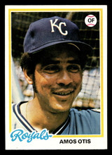 1978 Topps #490 Amos Otis Near Mint  ID: 520632