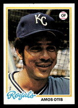 1978 Topps #490 Amos Otis Near Mint+  ID: 520635