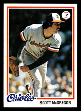 1978 Topps #491 Scott McGregor Near Mint  ID: 520638