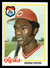 1978 Topps #500 George Foster Near Mint+  ID: 520675