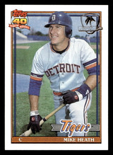1991 Topps Desert Shield #16 Mike Heath NM-Mint 