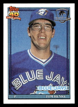 1991 Topps Desert Shield #110 Tom Henke Near Mint+  ID: 520732
