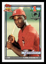 1991 Topps Desert Shield #113 Carl Everett NM-Mint 