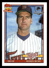 1991 Topps Desert Shield #124 Randy Bush Ex-Mint 