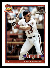 1991 Topps Desert Shield #210 Lance Parrish Very Good crease 