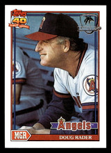 1991 Topps Desert Shield #231 Doug Rader MG Ex-Mint 