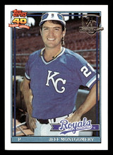 1991 Topps Desert Shield #371 Jeff Montgomery Near Mint 