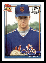 1991 Topps Desert Shield #443 Jeff Innis Ex-Mint 