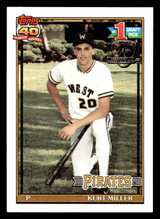 1991 Topps Desert Shield #491 Kurt Miller NM-Mint 