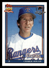 1991 Topps Desert Shield #495 Charlie Hough Near Mint+  ID: 520891