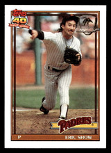 1991 Topps Desert Shield #613 Eric Show NM-Mint 