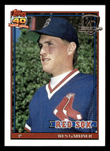 1991 Topps Desert Shield #629 Wes Gardner NM-Mint 