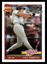 1991 Topps Desert Shield #654 Paul Sorrento Near Mint+ 