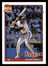 1991 Topps Desert Shield #704 Devon White Near Mint+ 