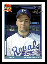1991 Topps Desert Shield #707 Jim Eisenreich NM-Mint 