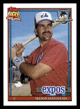 1991 Topps Desert Shield #744 Nelson Santovenia NM-Mint 