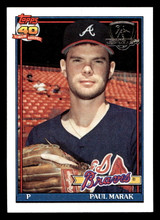 1991 Topps Desert Shield #753 Paul Marak UER NM-Mint 