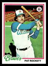 1978 Topps #502 Pat Rockett Near Mint+ RC Rookie  ID: 521031