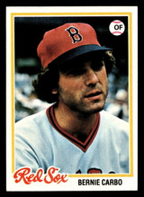 1978 Topps #524 Bernie Carbo Near Mint  ID: 521120