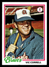 1978 Topps #527 Vic Correll Ex-Mint  ID: 521131