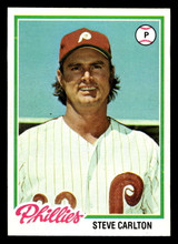 1978 Topps #540 Steve Carlton Near Mint  ID: 521184