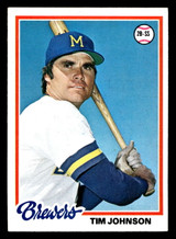 1978 Topps #542 Tim Johnson Near Mint  ID: 521192
