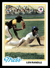 1978 Topps #544 Len Randle DP Ex-Mint  ID: 521201