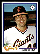 1978 Topps #561 Charlie Williams Near Mint+  ID: 521269