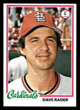 1978 Topps #563 Dave Rader Near Mint  ID: 521279