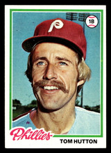 1978 Topps #568 Tom Hutton Near Mint  ID: 521298