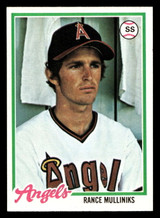 1978 Topps #579 Rance Mulliniks Near Mint RC Rookie  ID: 521342