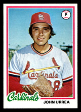 1978 Topps #587 John Urrea Near Mint RC Rookie  ID: 521376