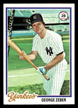 1978 Topps #591 George Zeber Near Mint RC Rookie  ID: 521390