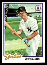 1978 Topps #591 George Zeber Near Mint RC Rookie  ID: 521392