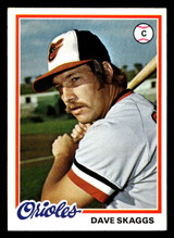 1978 Topps #593 Dave Skaggs Ex-Mint RC Rookie  ID: 521400