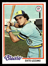 1978 Topps #595 Sixto Lezcano Near Mint  ID: 521405