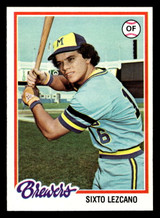 1978 Topps #595 Sixto Lezcano Near Mint  ID: 521407