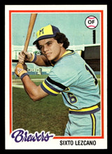 1978 Topps #595 Sixto Lezcano Near Mint  ID: 521408