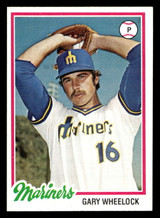 1978 Topps #596 Gary Wheelock Near Mint 
