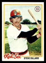 1978 Topps #597 Steve Dillard Near Mint  ID: 521413