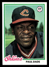 1978 Topps #662 Paul Dade Near Mint+ RC Rookie  ID: 521417