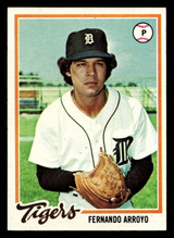 1978 Topps #607 Fernando Arroyo Near Mint  ID: 521445