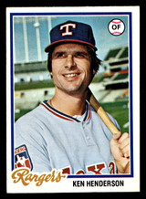 1978 Topps #612 Ken Henderson Near Mint  ID: 521465
