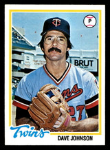 1978 Topps #627 Dave Johnson Near Mint  ID: 521525