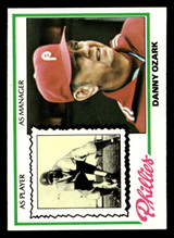1978 Topps #631 Danny Ozark MG Near Mint  ID: 521542