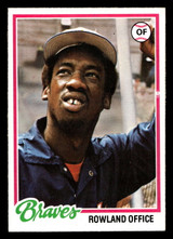 1978 Topps #632 Rowland Office Near Mint  ID: 521547