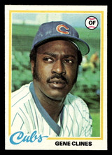 1978 Topps #639 Gene Clines Near Mint+  ID: 521574