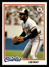 1978 Topps #640 Lee May DP Near Mint  ID: 521577