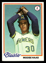 1978 Topps #649 Moose Haas Ex-Mint RC Rookie 